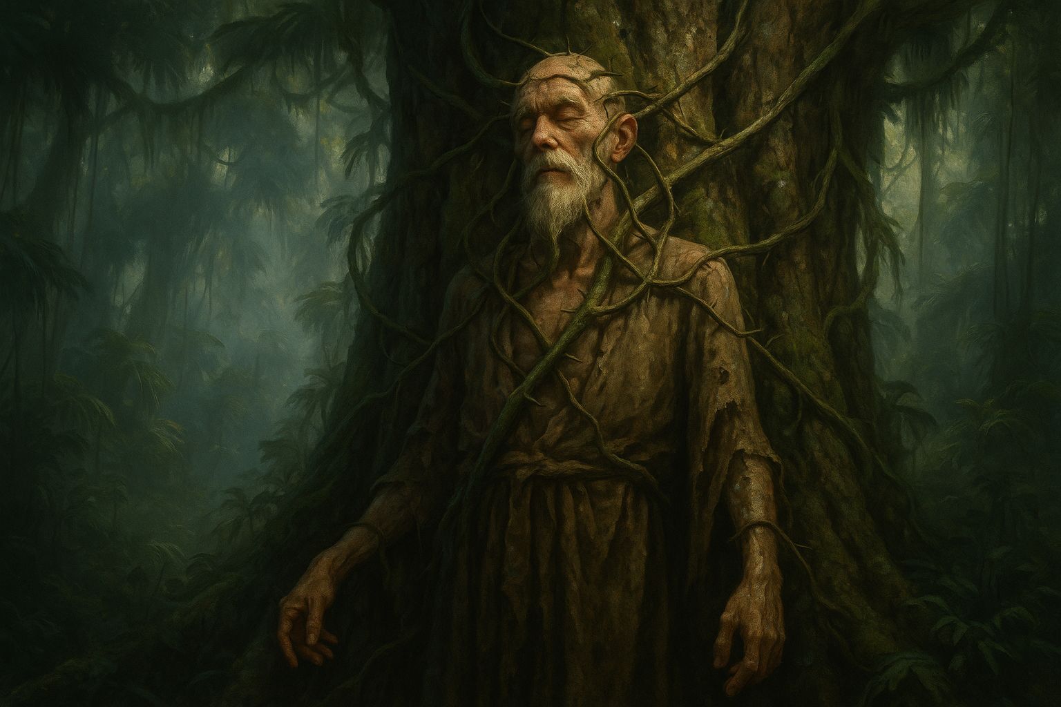 Druid tied to Montosho