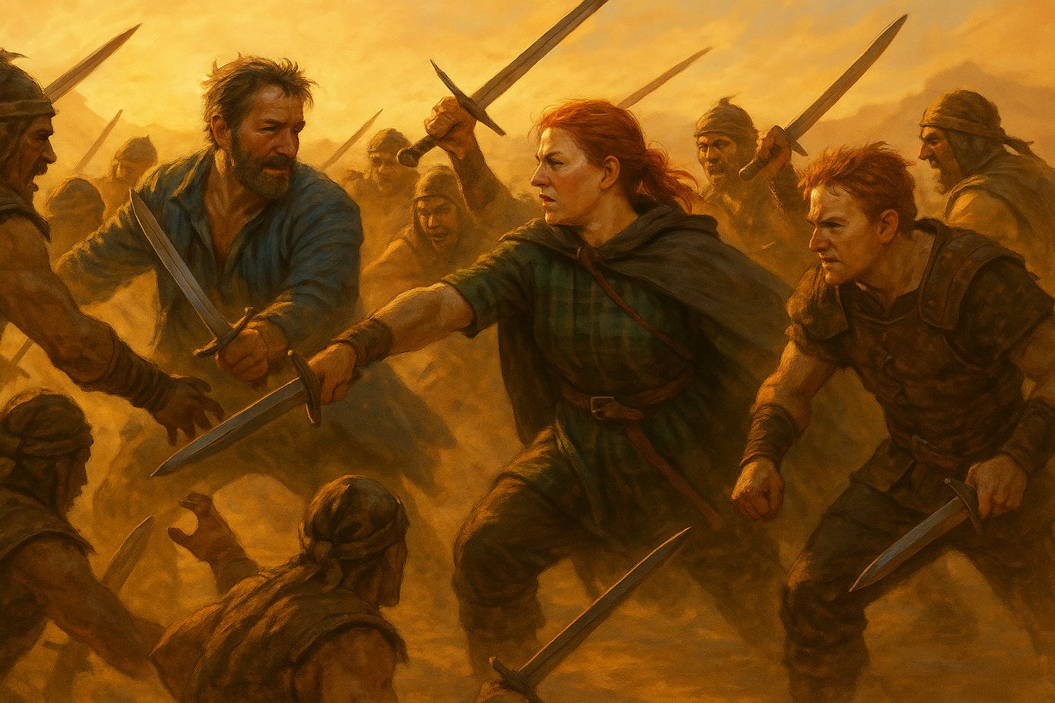 The battle at the ridge