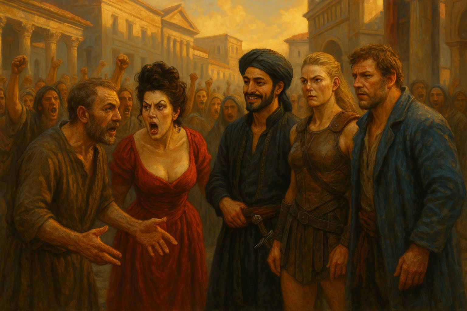 The mob is getting restless