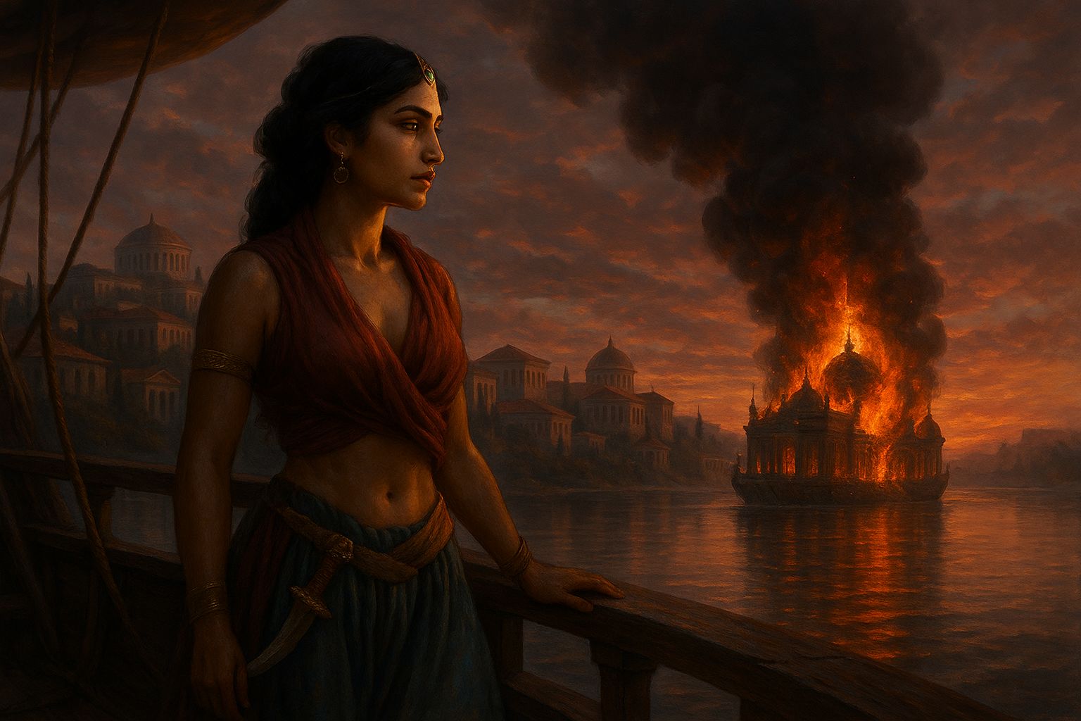 Sometimes, revenge is best served hot