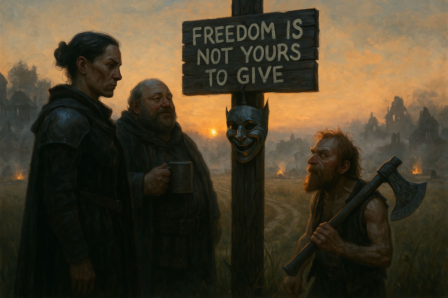 The farewell message