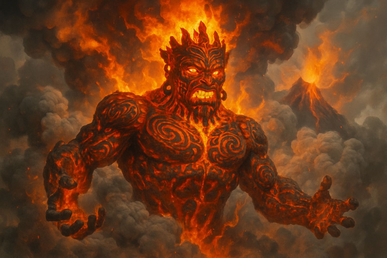 Tama’aro, the Volcano Father
