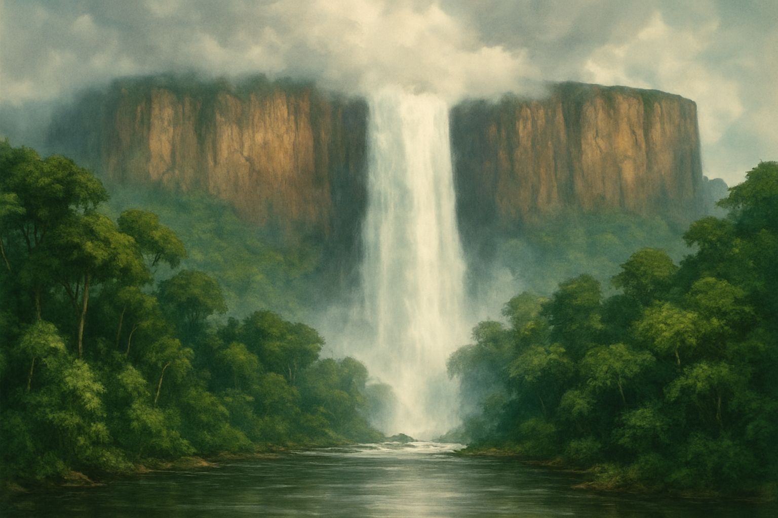 The Plateau of Larethion, seen from the jungle