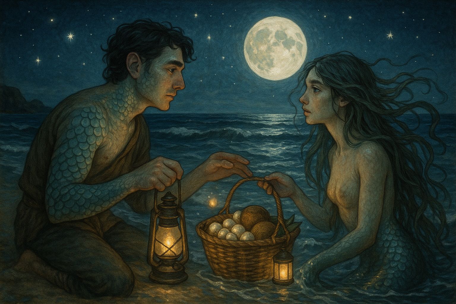 Changeling and mermaid