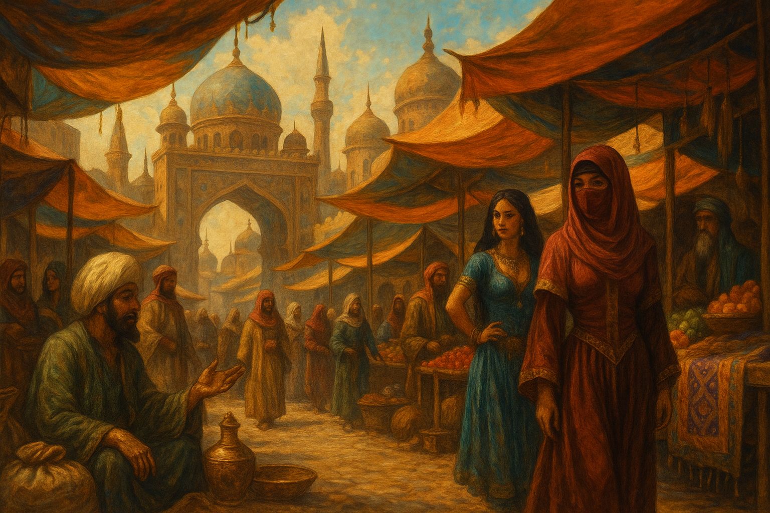 The Zarhalem market
