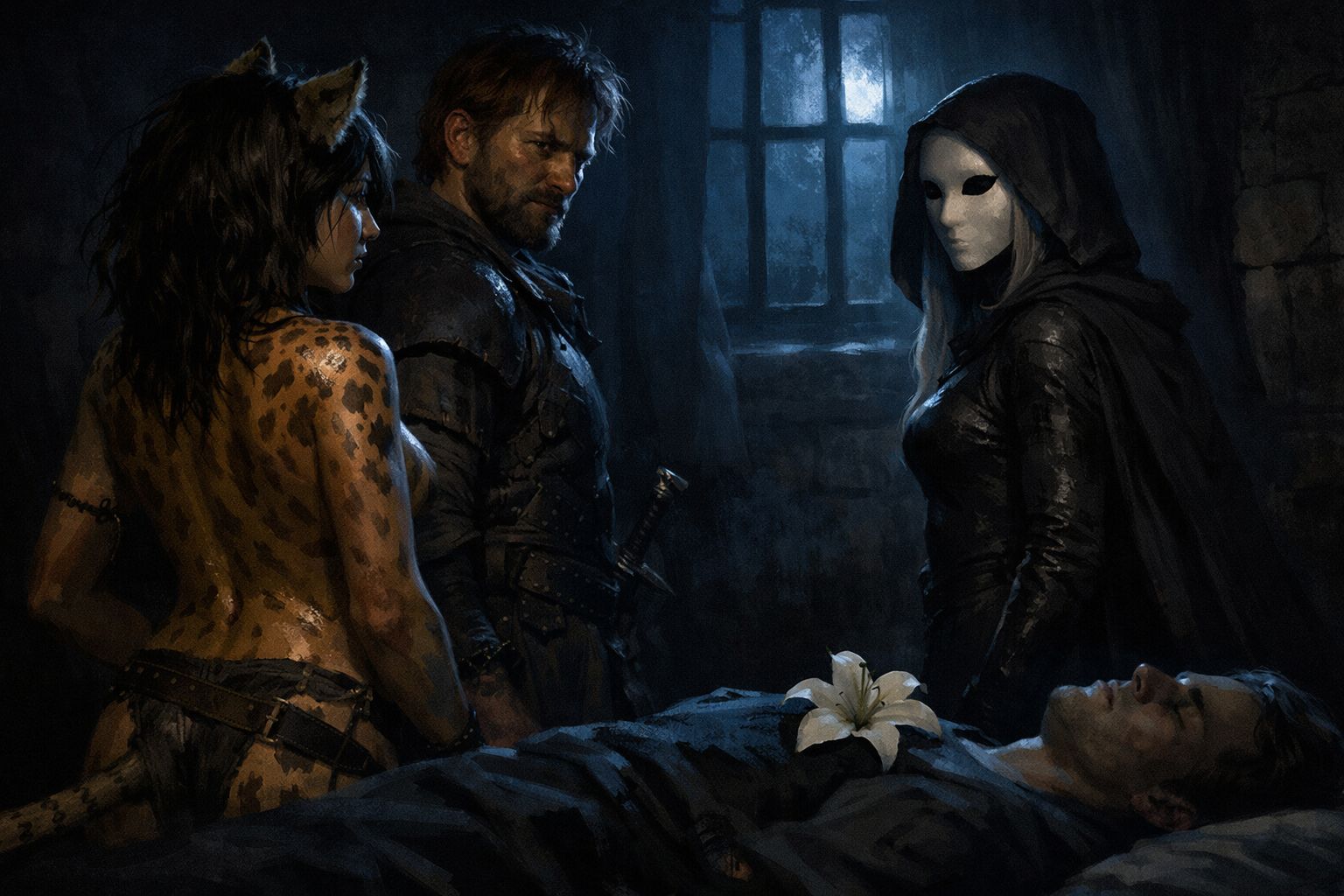 Meeting the White Lily