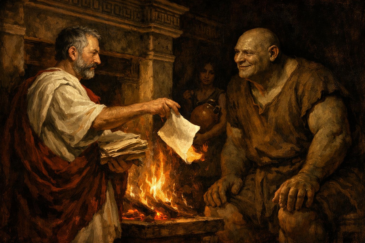 Freedom, as simple as burning a paper, yet not for all