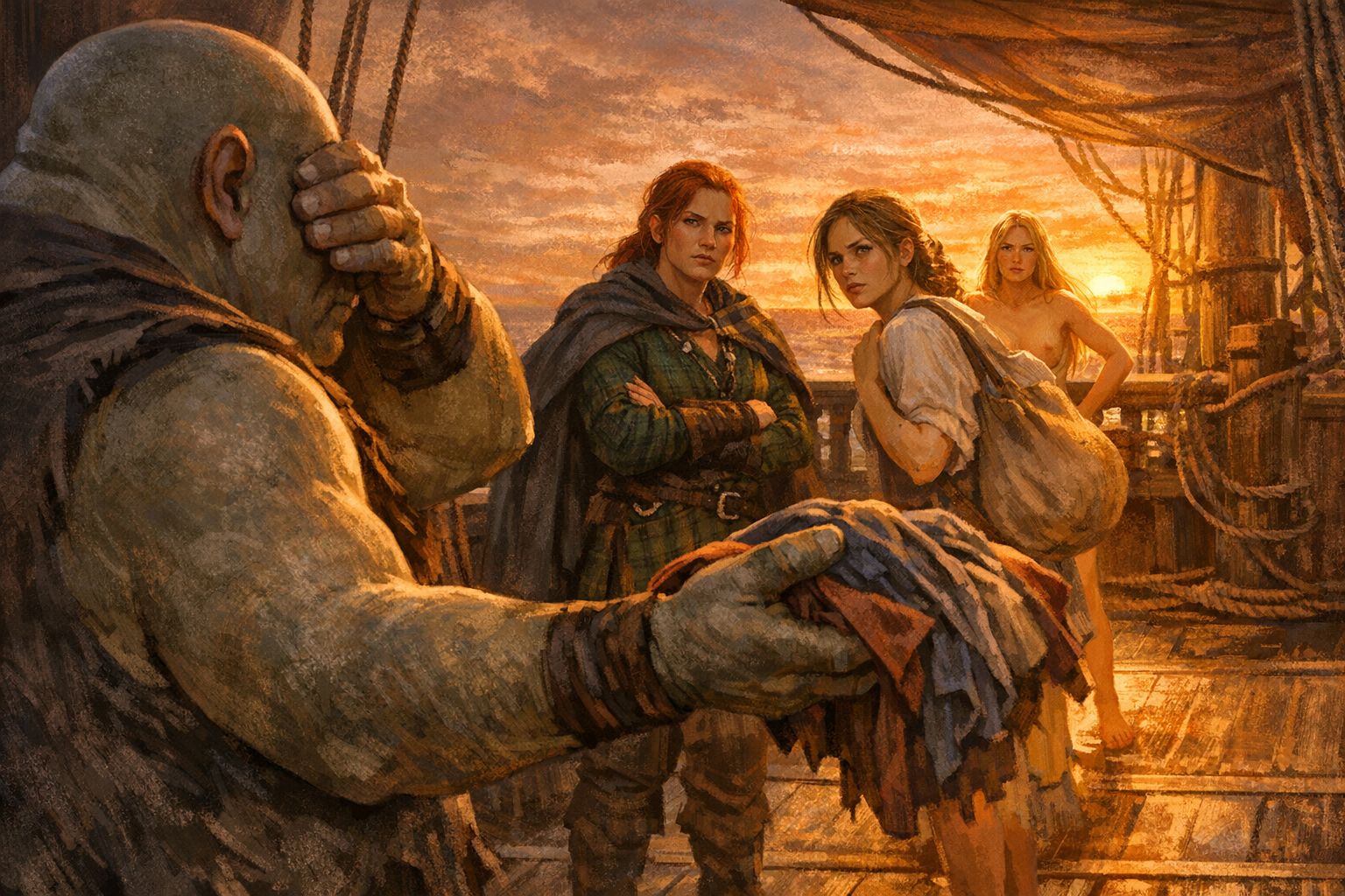 The clothes don't transform