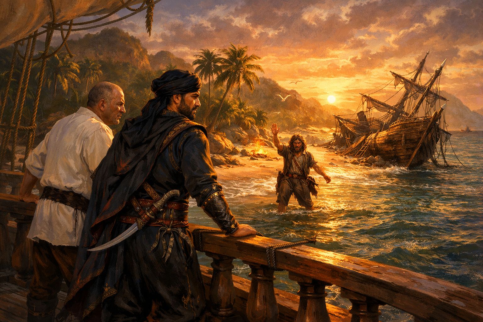 The shipwrecked sailor