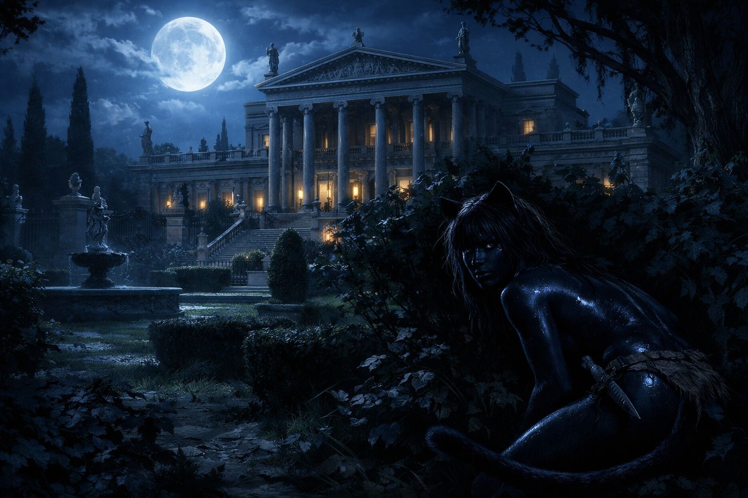 Ileena clearing the way in