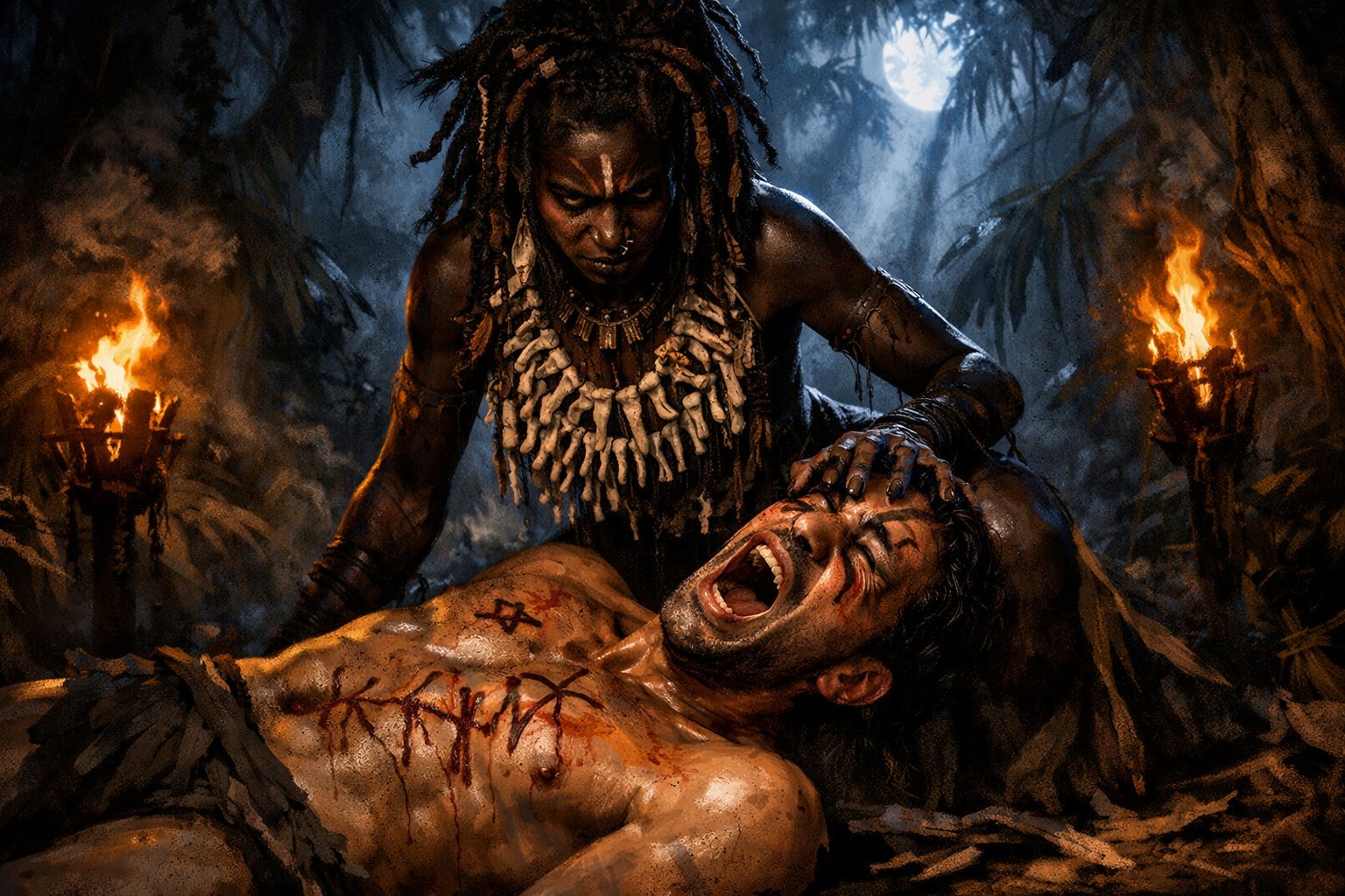 Spirit enslavement ritual