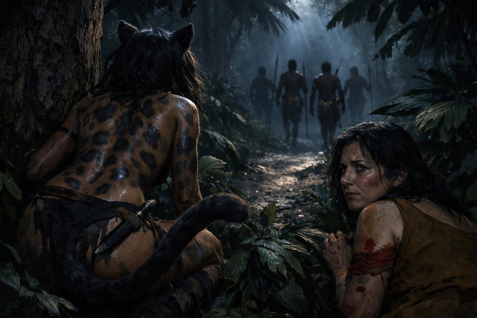 Hiding from the pursuit