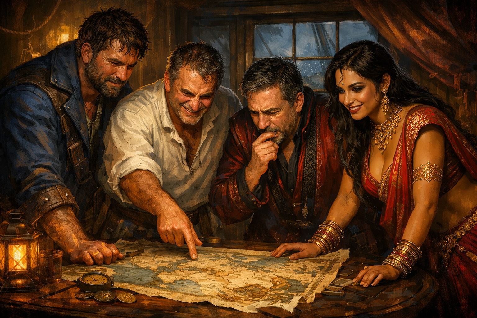 Discussing the story so far