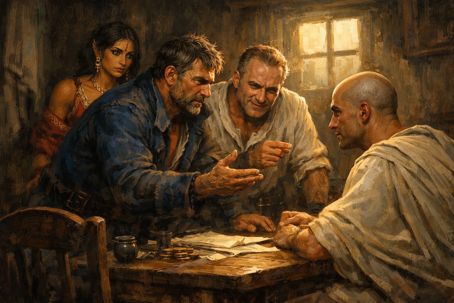 Titus Valens denies everything