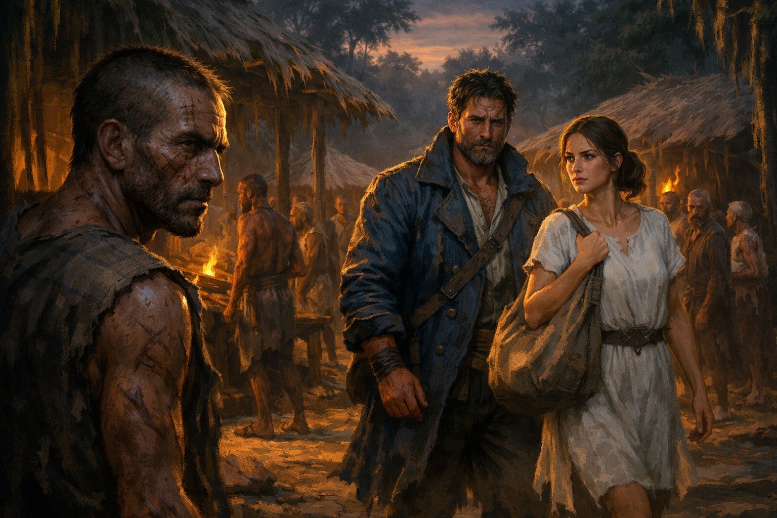 Suspicious stares or just curiosity?