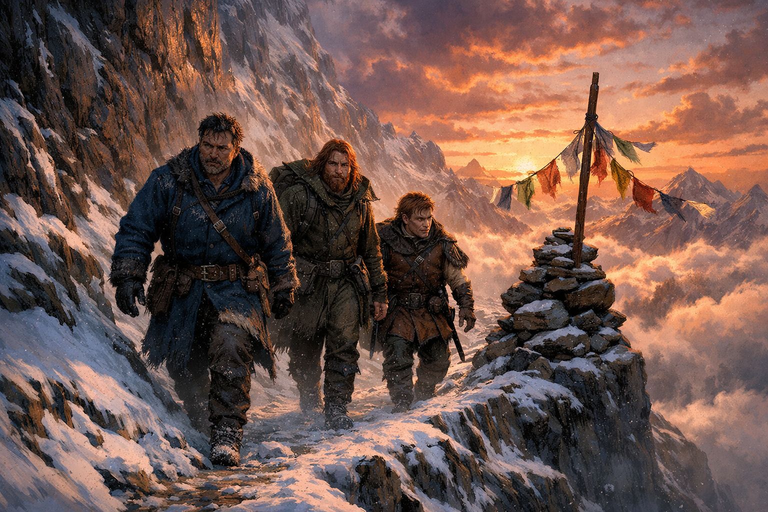 Climbing above the clouds