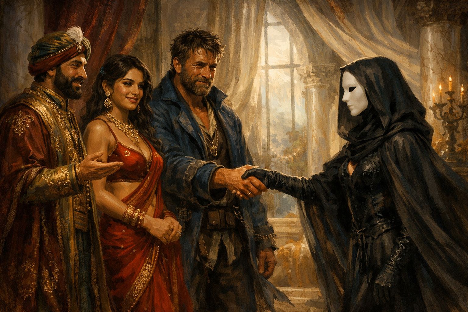 Meeting the White Lily