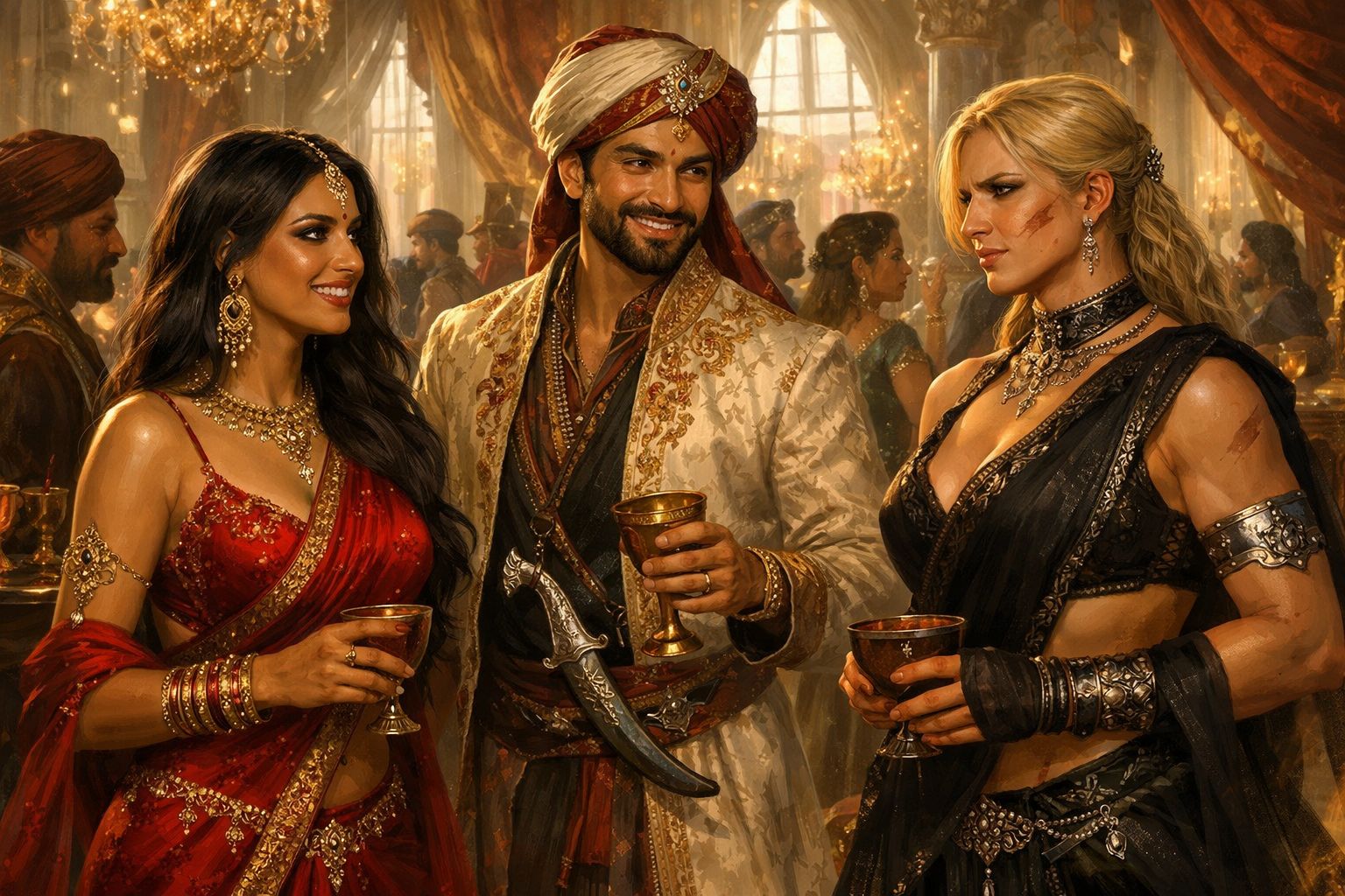 Amaxia would feel more comfortable in a battle