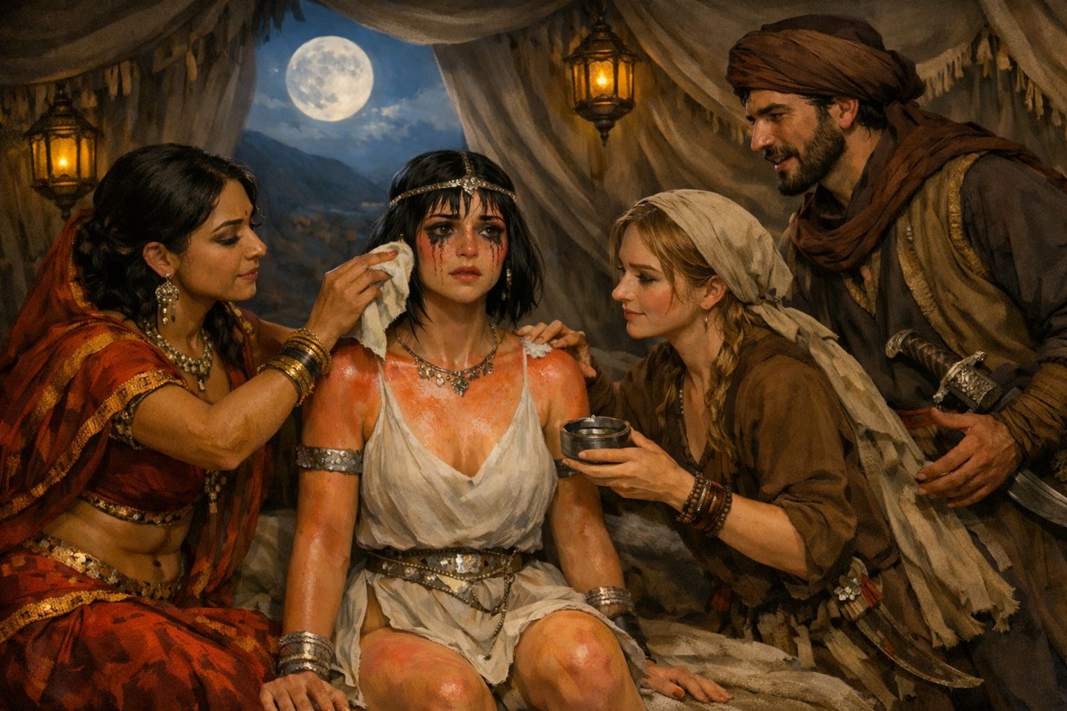 The Moon becomes Nephyla