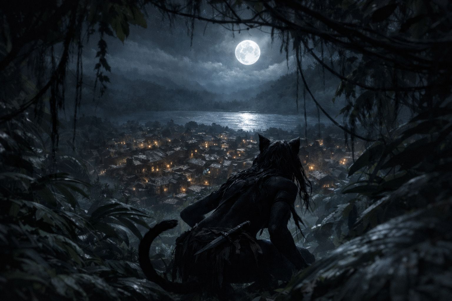 Ileena scouting the target