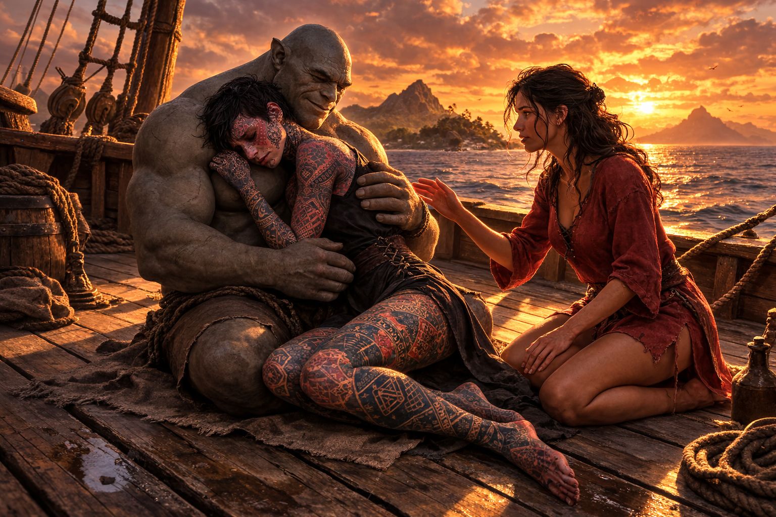 Trying to leave it behind