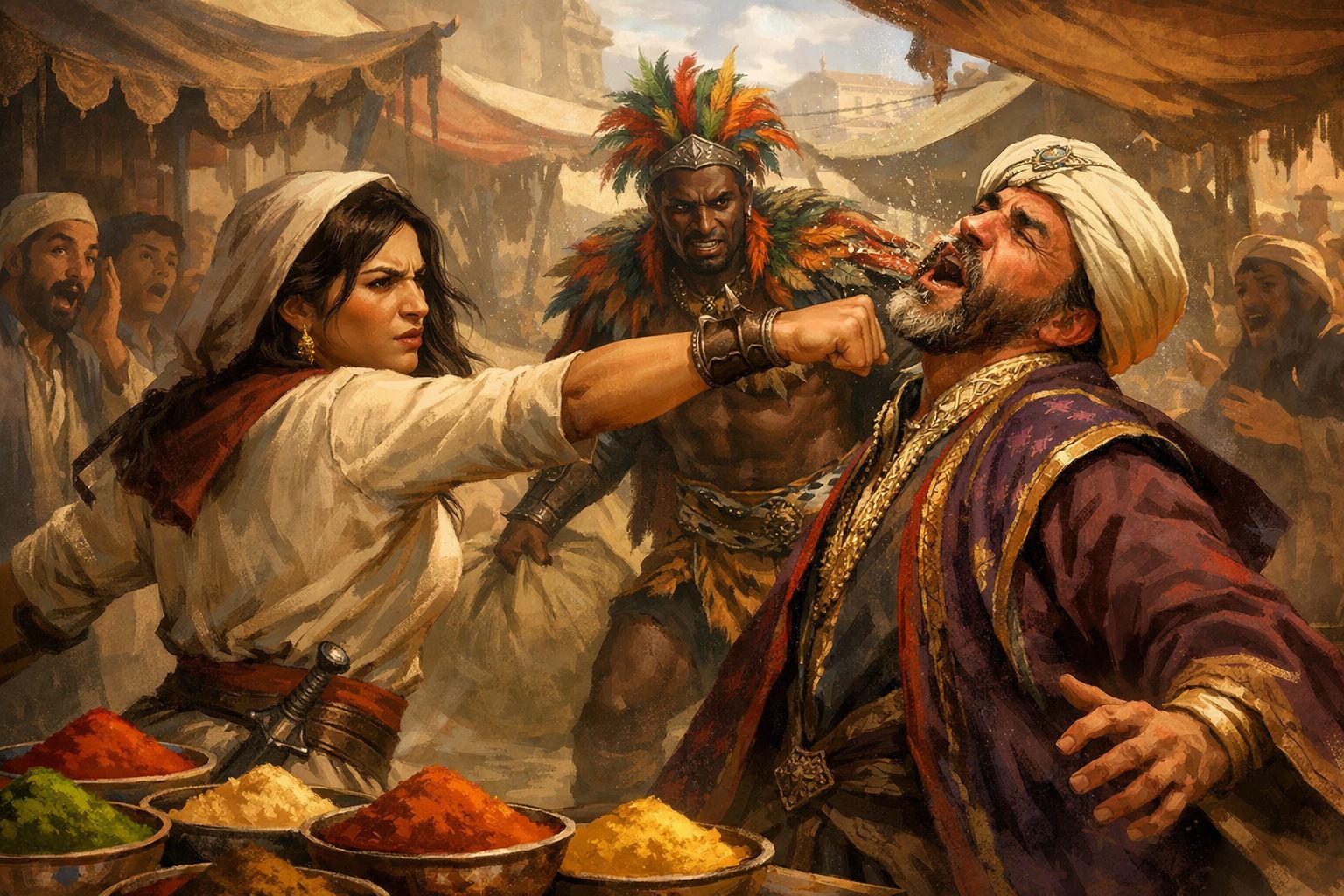 Taking no more crap from him