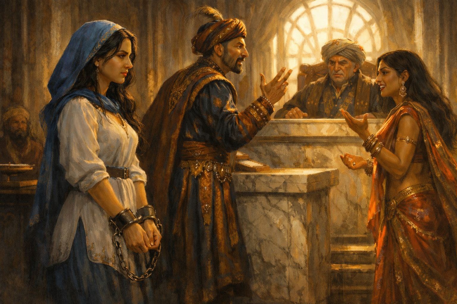 Ayesha trying to save Yasmira