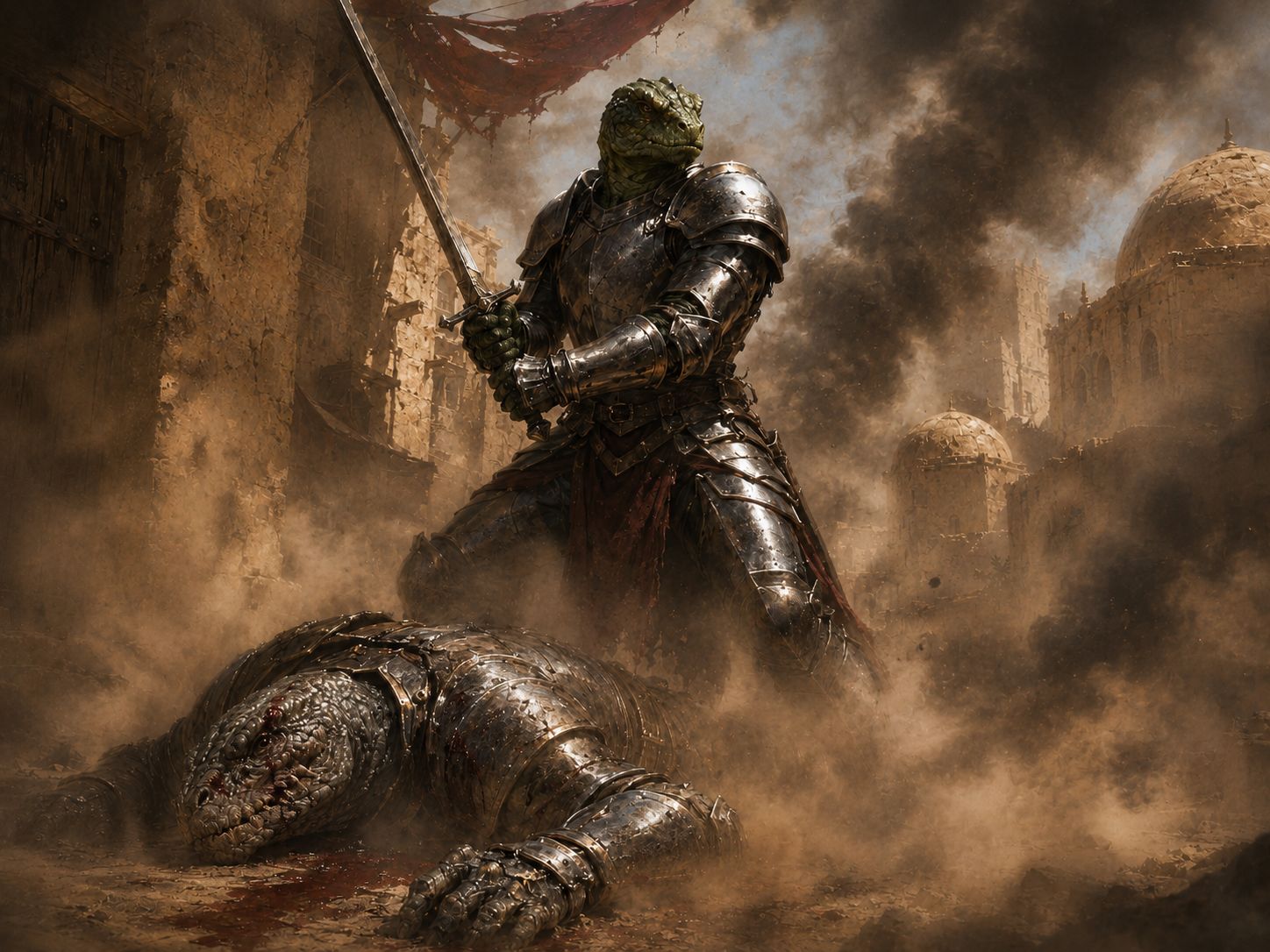 Vorrak and Kess make a final stand