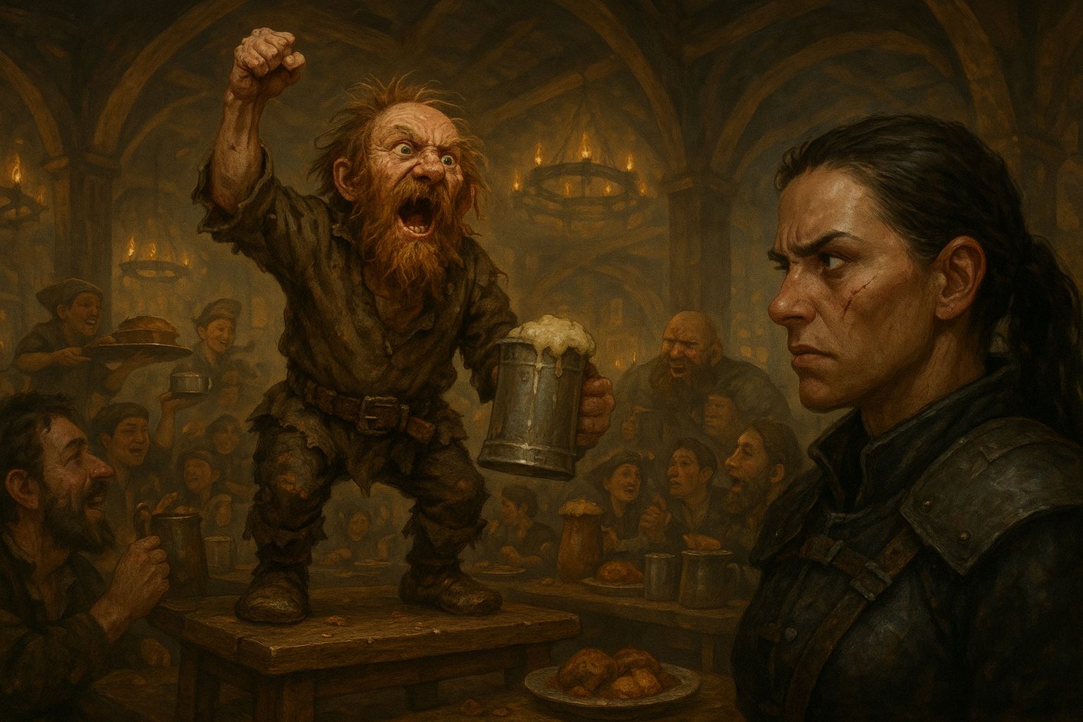 Otto the Dwarf being Otto the Dwarf