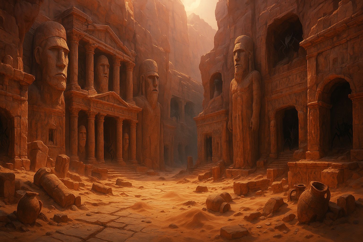 The ruins of Tekrissal