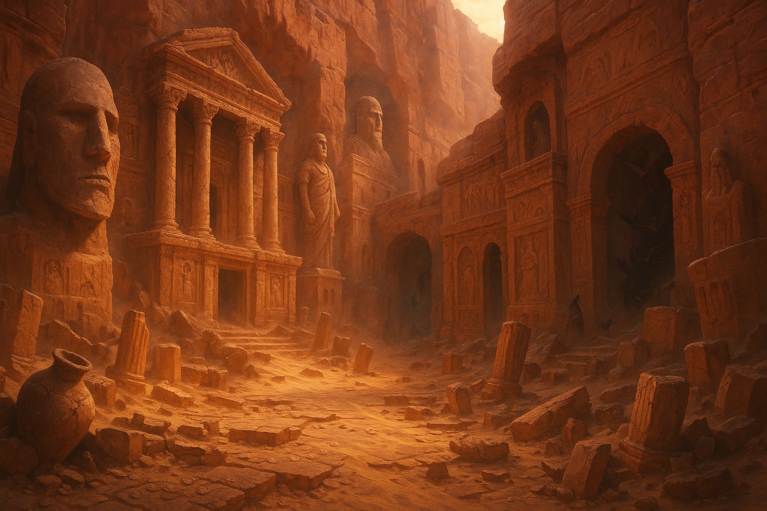 The ruins of Tekrissal