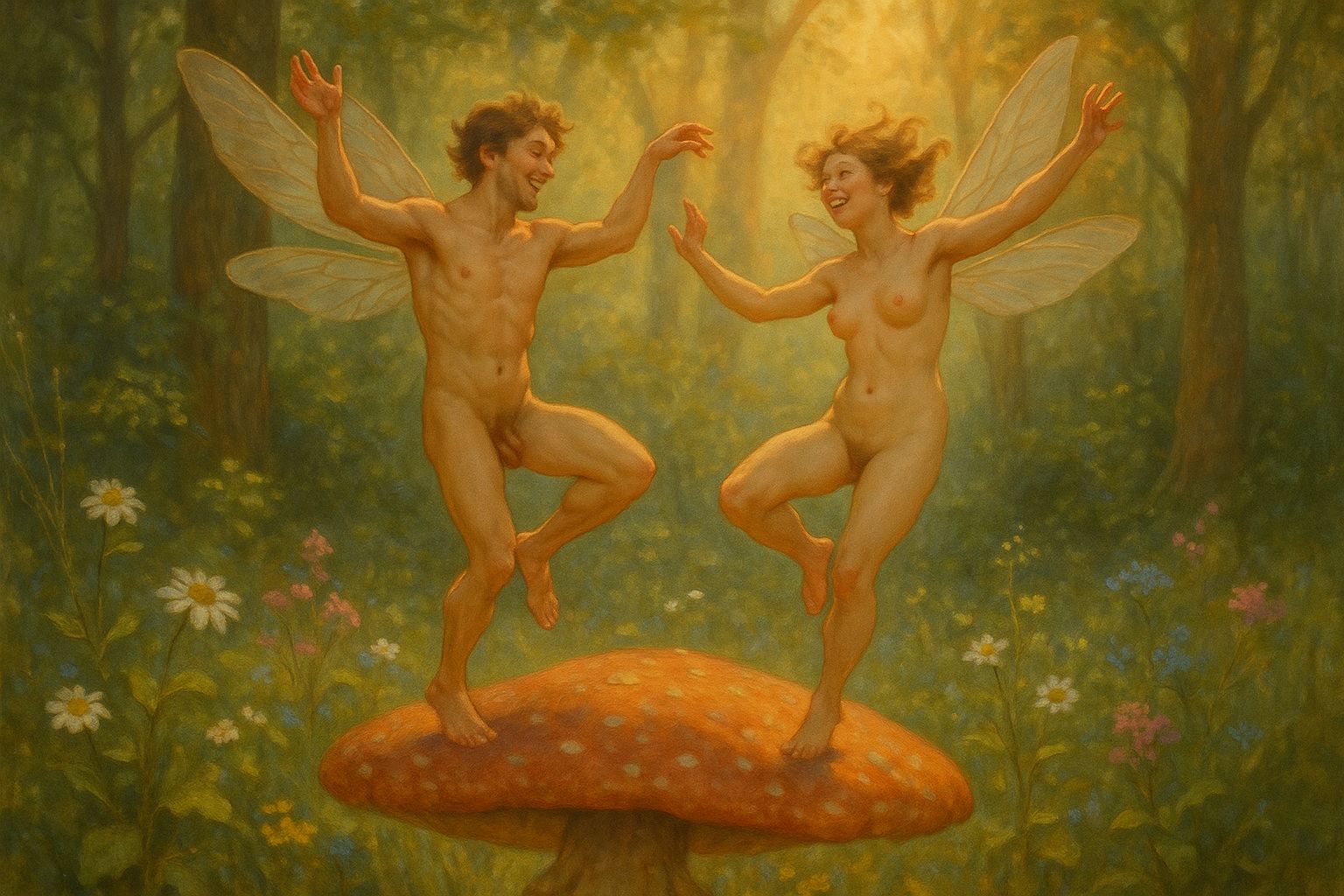 Dancing fairies