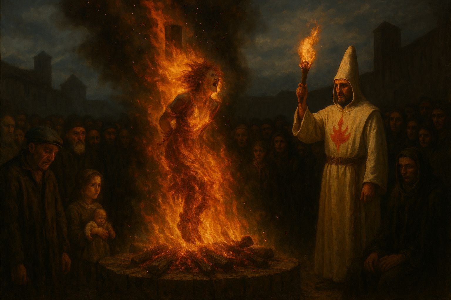 Magic is a disease, fire is the cure