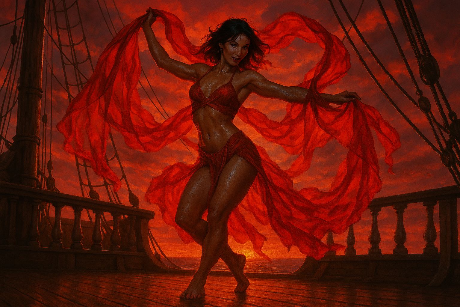 Dancing the dark memories away