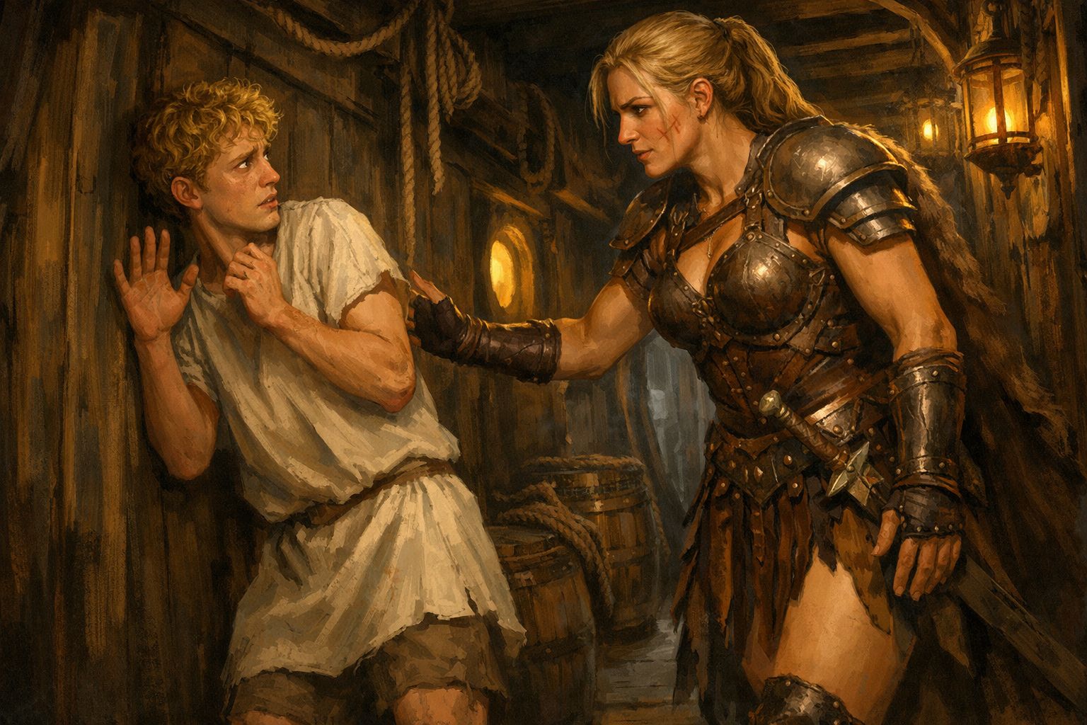 Expecting to be struck