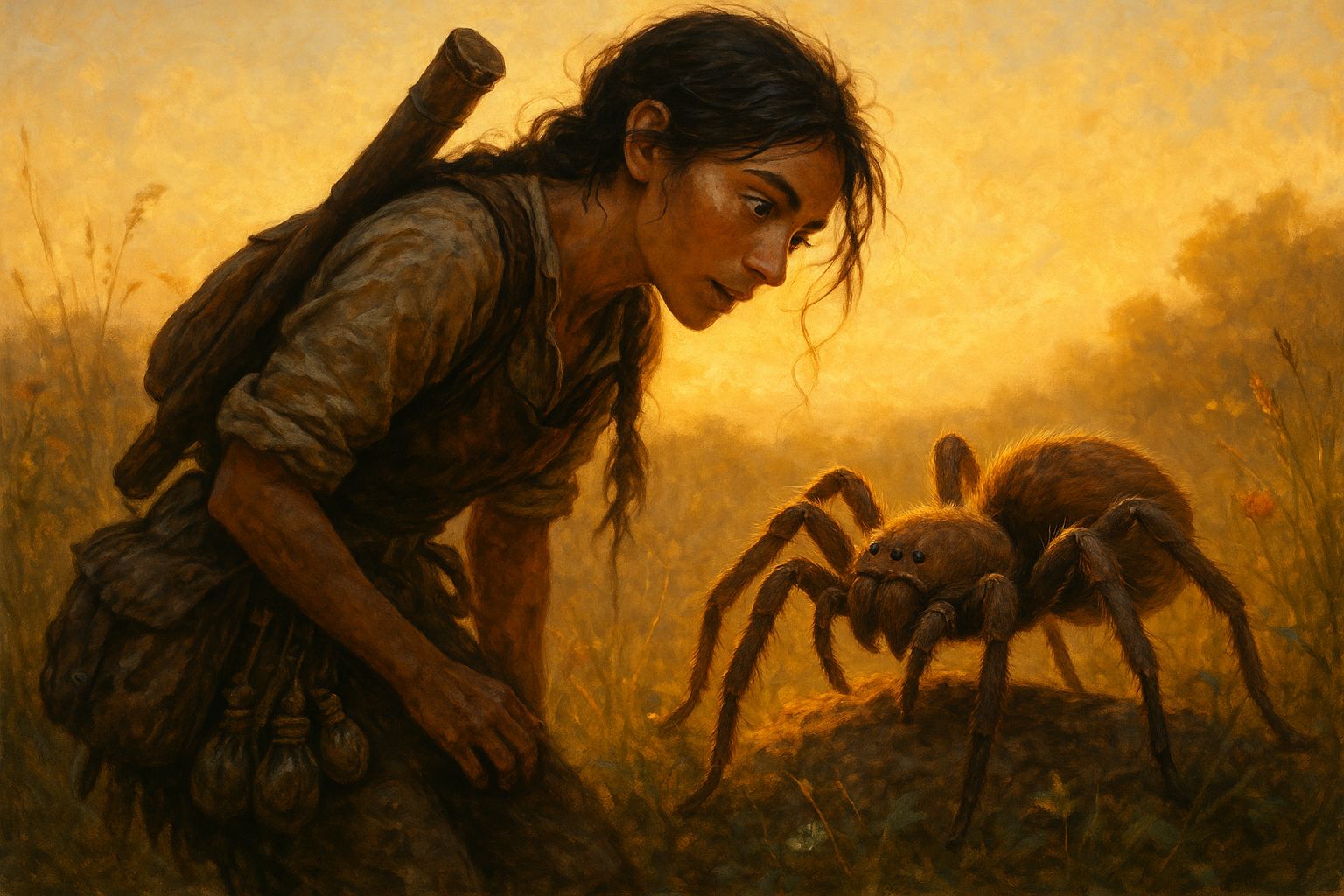 Examining a very interesting specimen