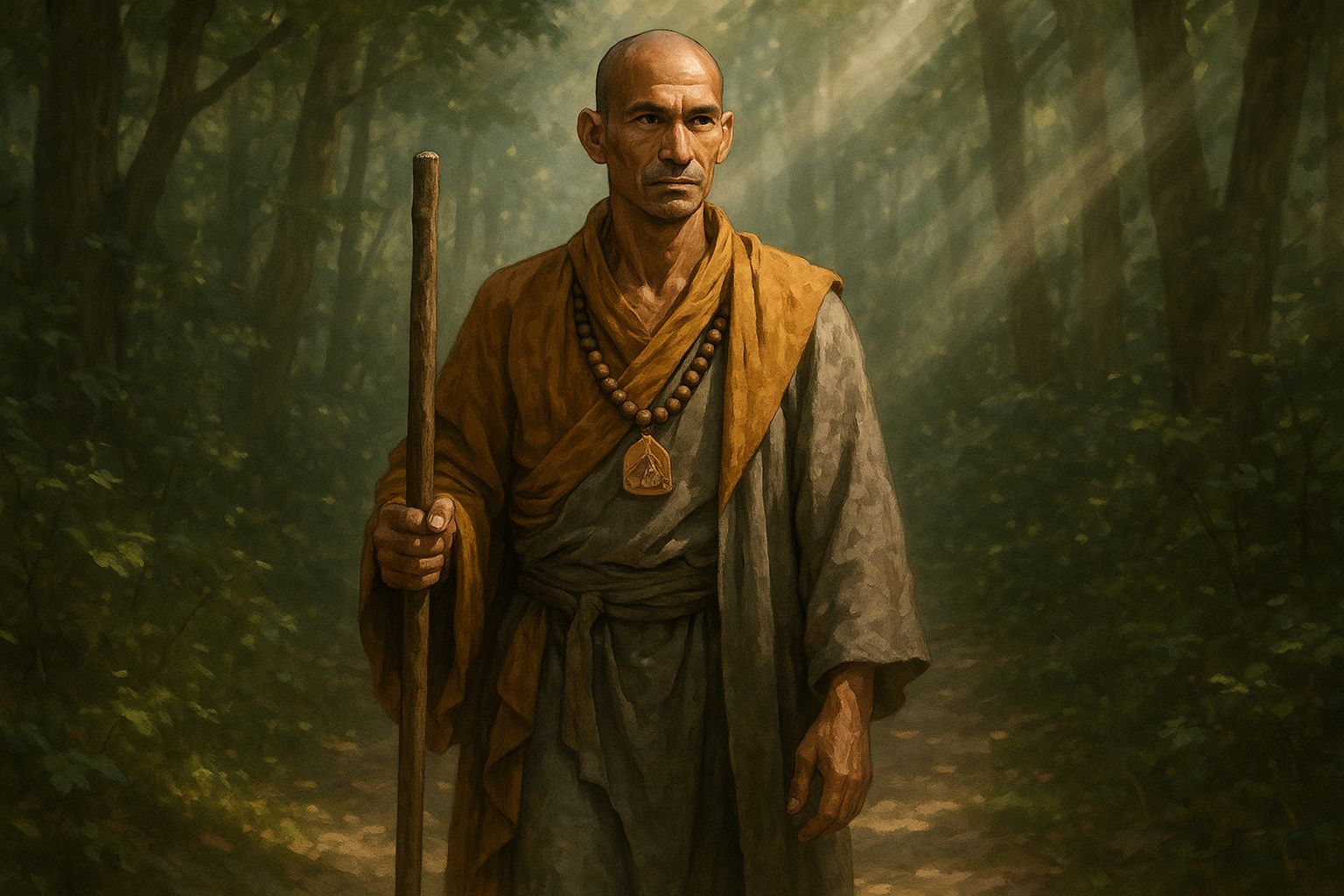 Brother Samden on the move