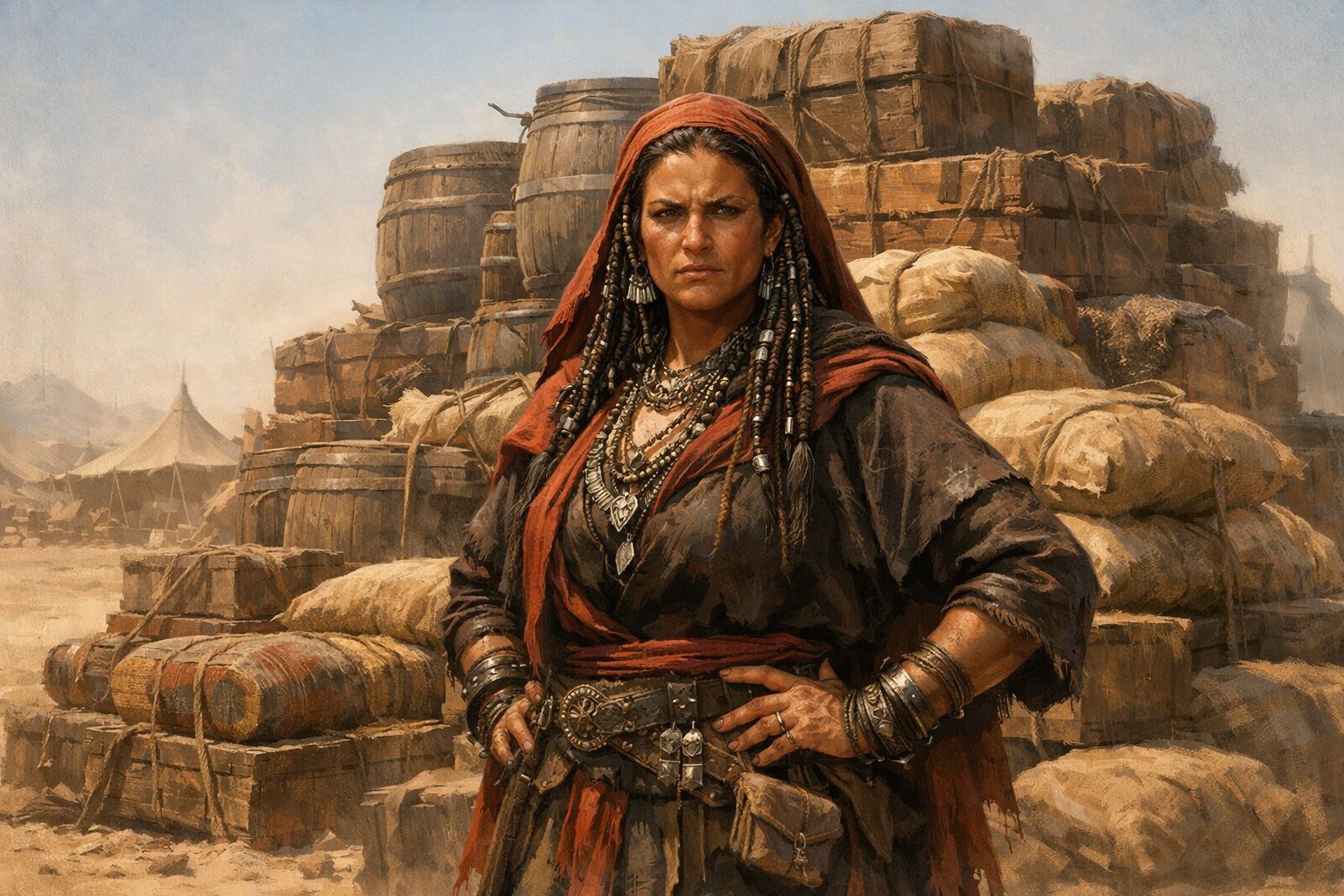 Sada bint Miraz, Quartermaster
