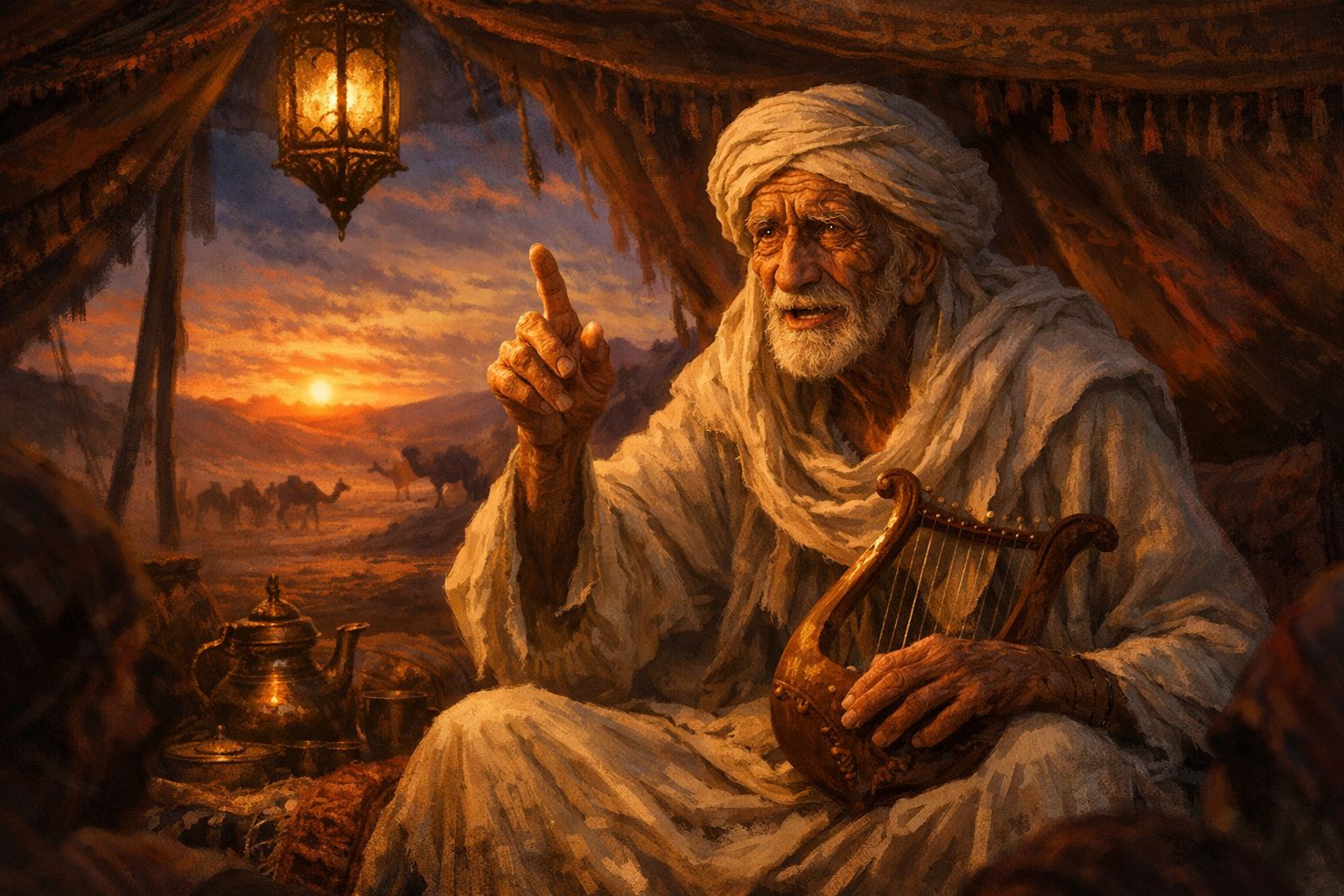 Old Samir of the Long Song, Storykeeper