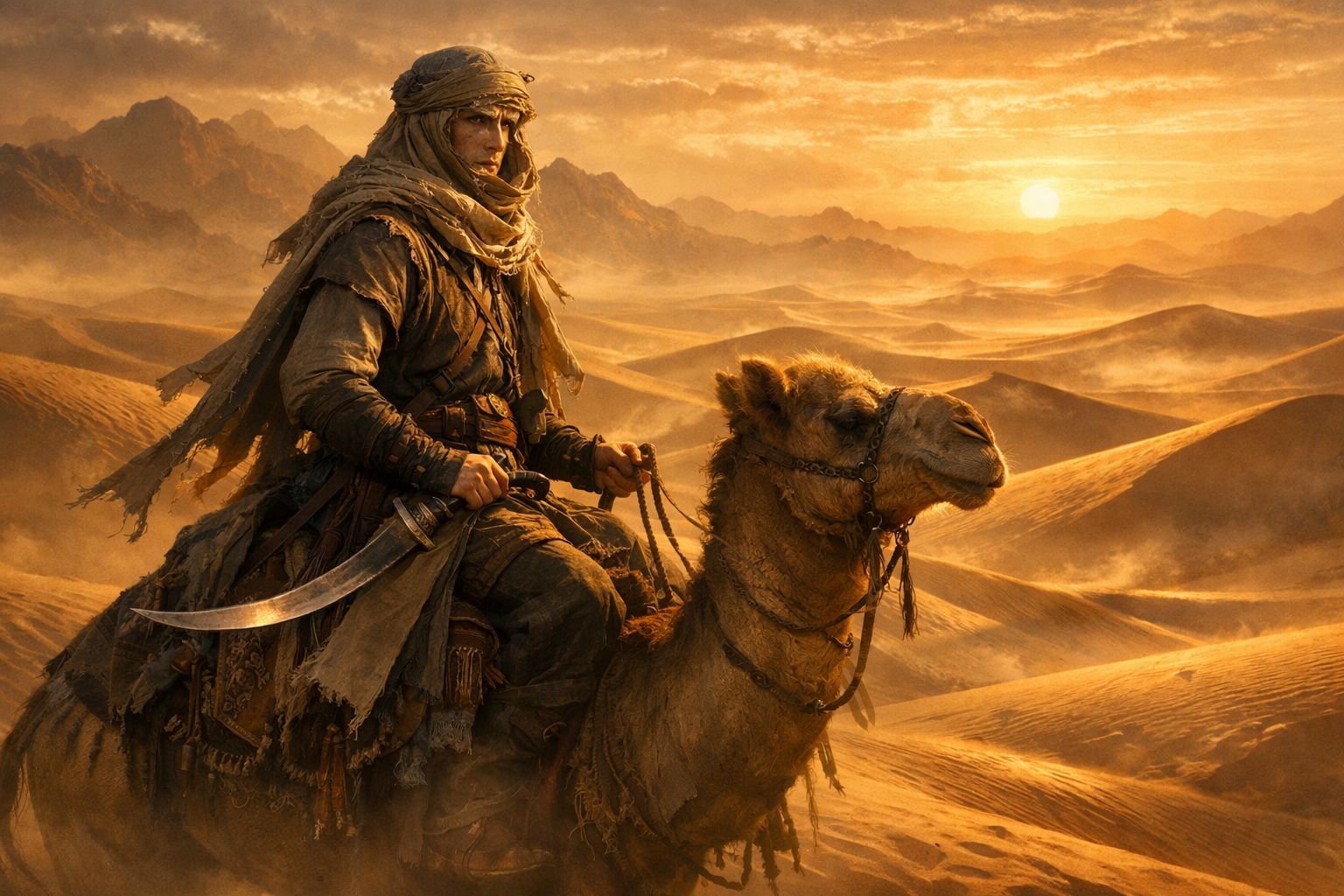 Tarek Sandnose, Camel Scout