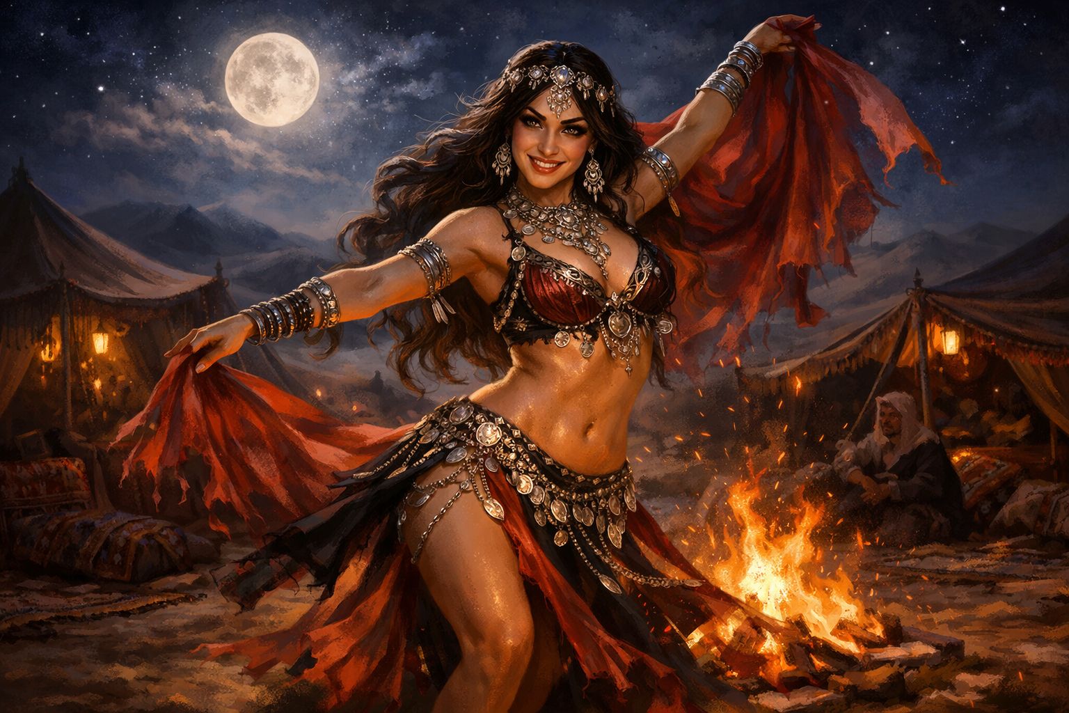 Nisrine Laughing-Eyes, Dancer and Matchmaker