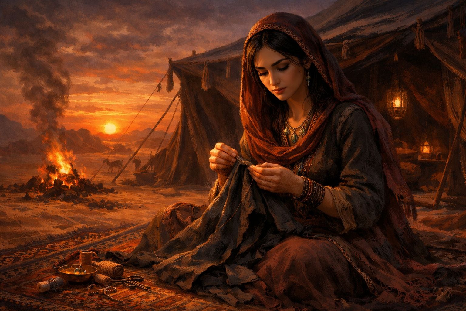 Laleh Soft-Step, Weaver and Tent Keeper