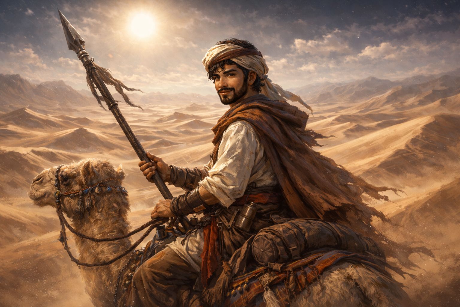 Jalir Dust-Laugh, Young Warrior