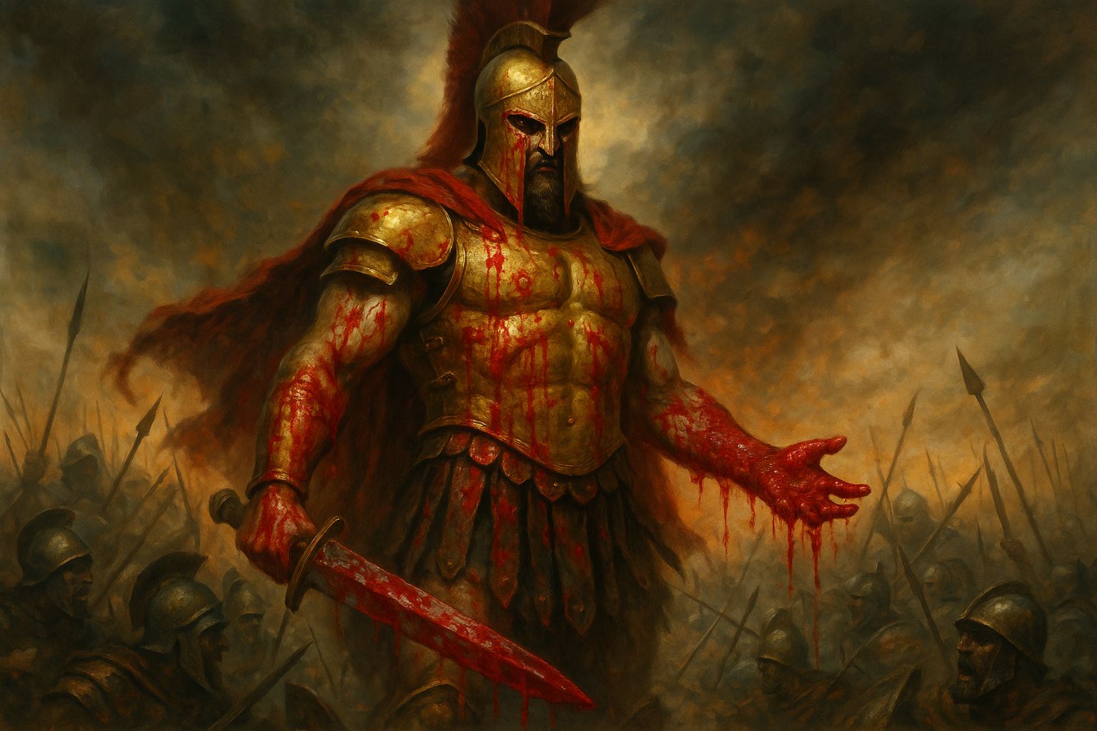 Malion, God of war, discipline and conquest