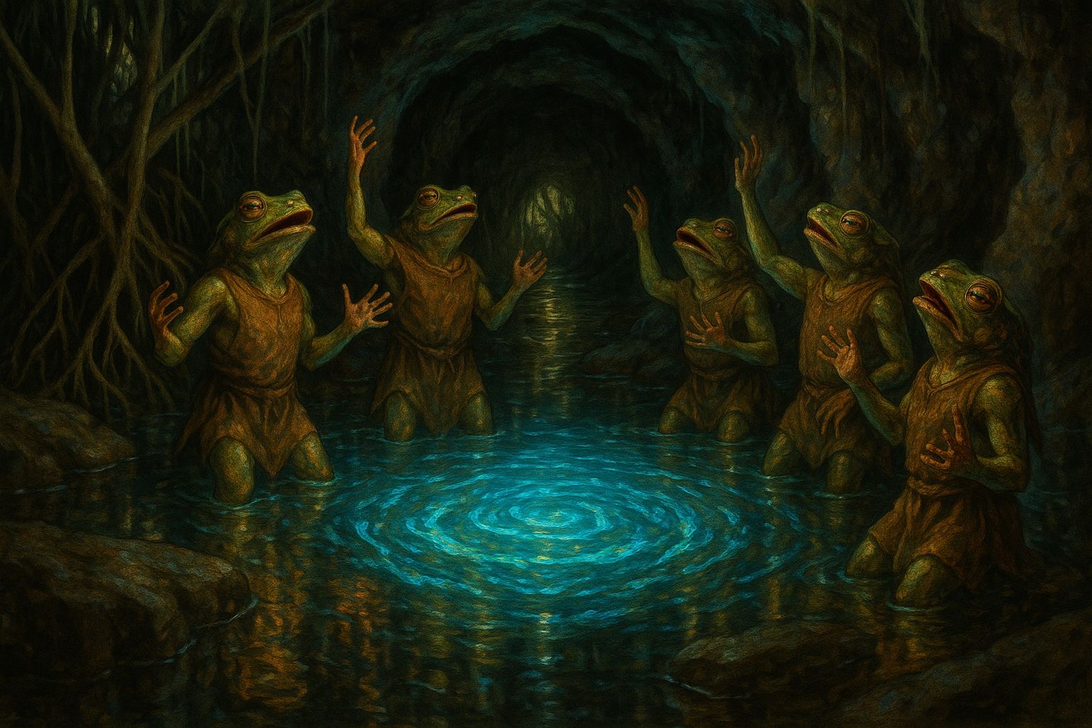 The Moon Pool Cavern