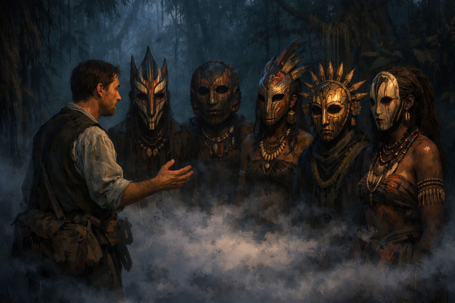 A strange meeting