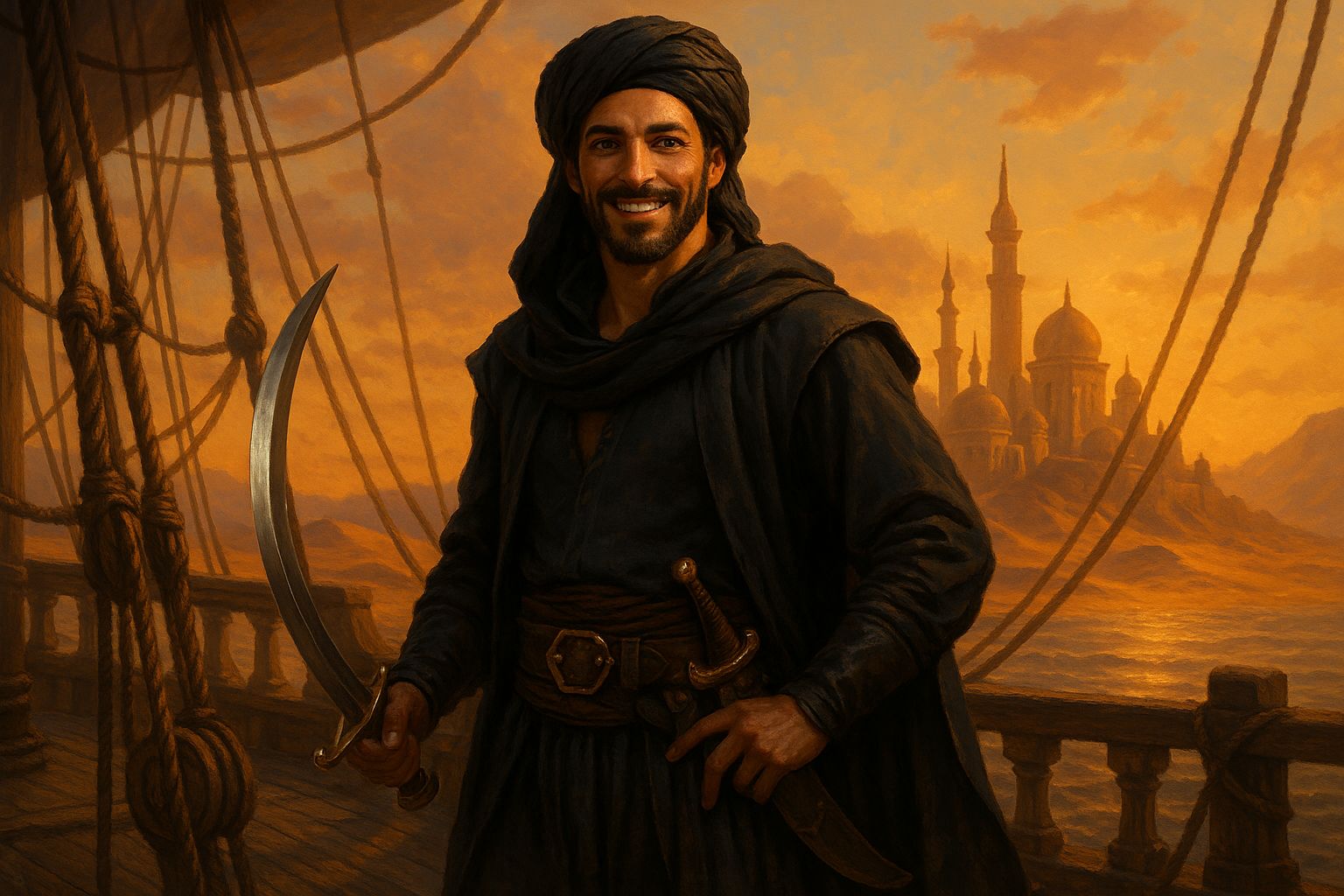 First Officer Nasheem al Azali of Zarhalem