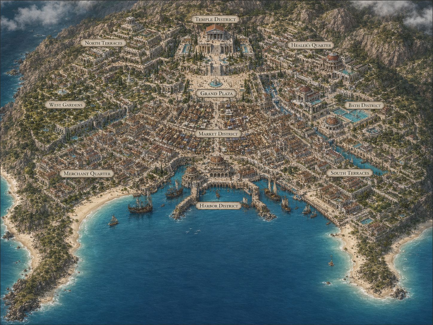 Map of Ostranos