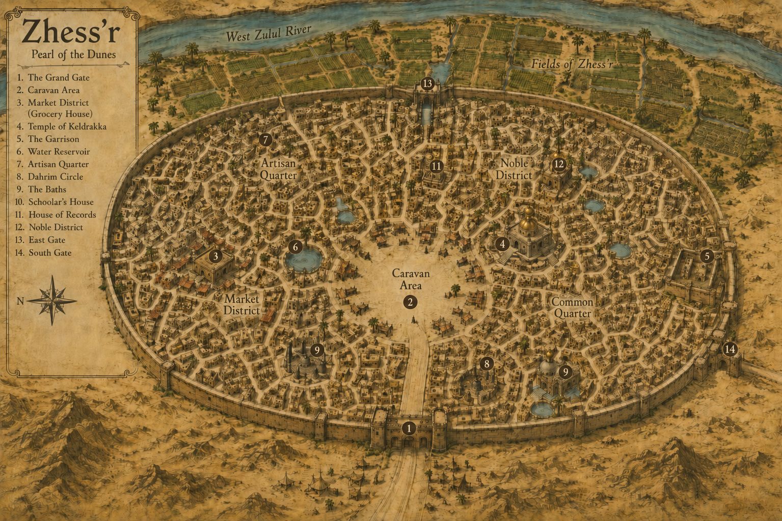 Zhess'r map