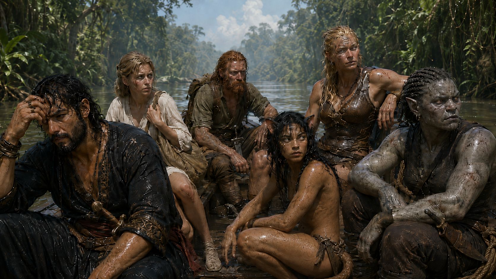 Hot, damp, irritated